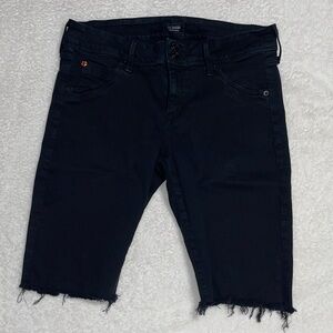 Hudson Jeans Dark Gray Denim Shorts